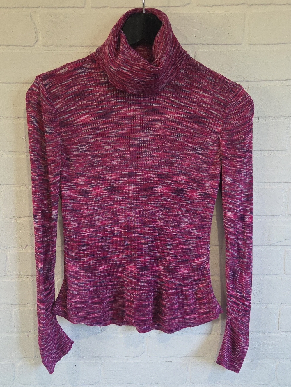 Missoni Pink Marled Turtleneck Sweater